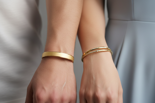 18K Gold Elegant Bracelet for Him & Her